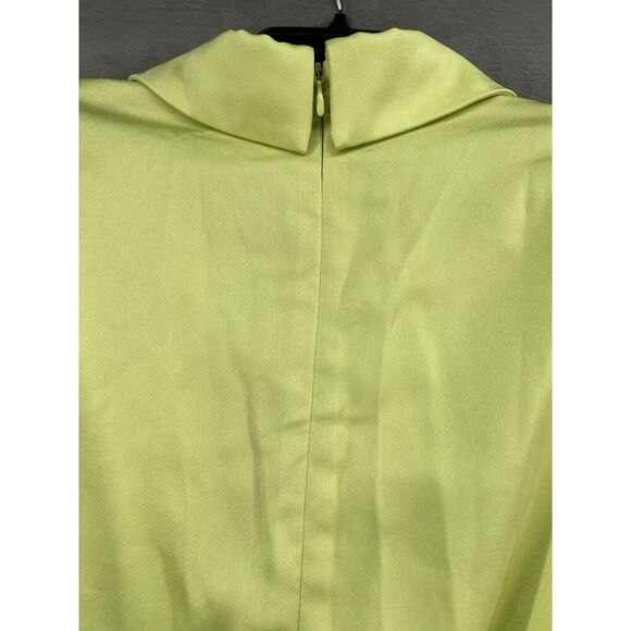 Anthropologie Misha Tie Front Mini Blazer Size 10 Green - Picture 7 of 12